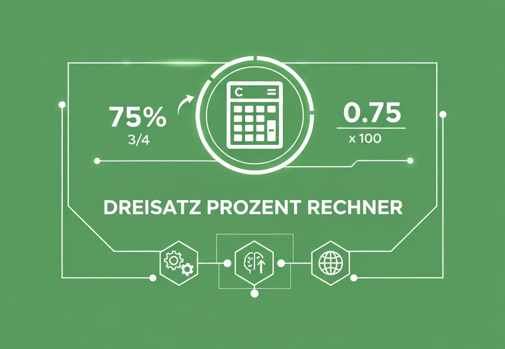 Dreisatz Prozent Rechner